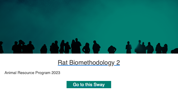 Rat Biomethodology Part 2