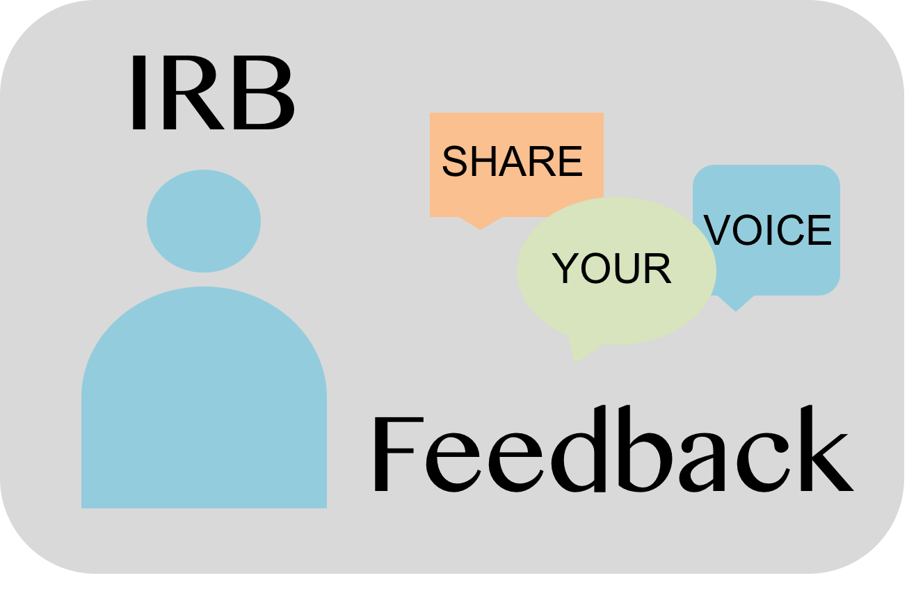 Click here to complete the IRB feedback survey at https://www.research.psu.edu/irb/feedback