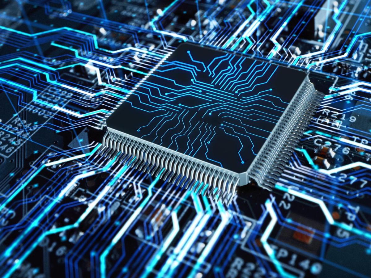 futuristic circuit board imagery