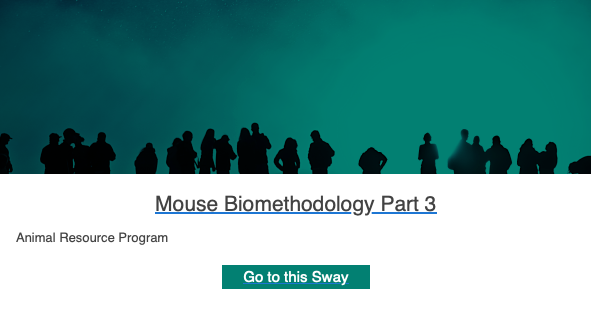 Mouse Biomethodology Part 3