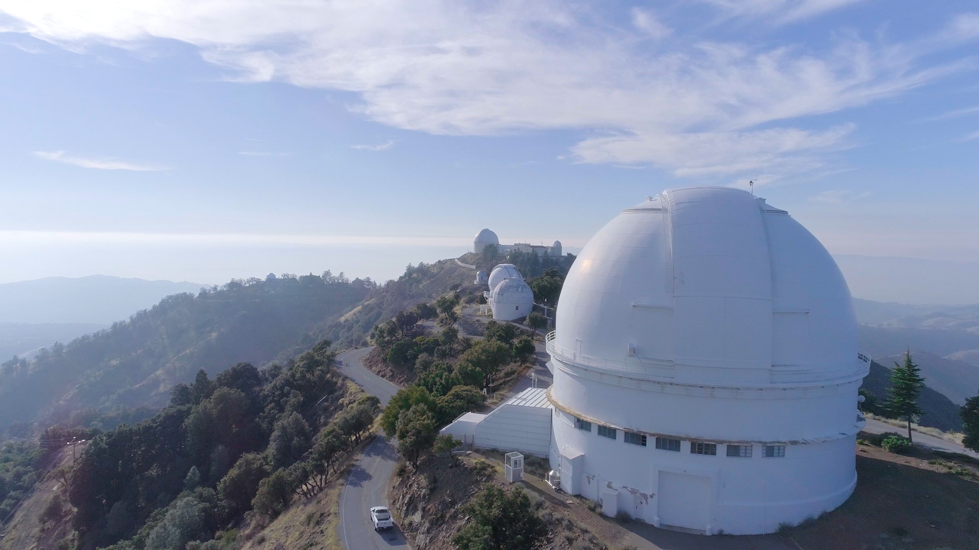 Drone Image of Lick Observatory
