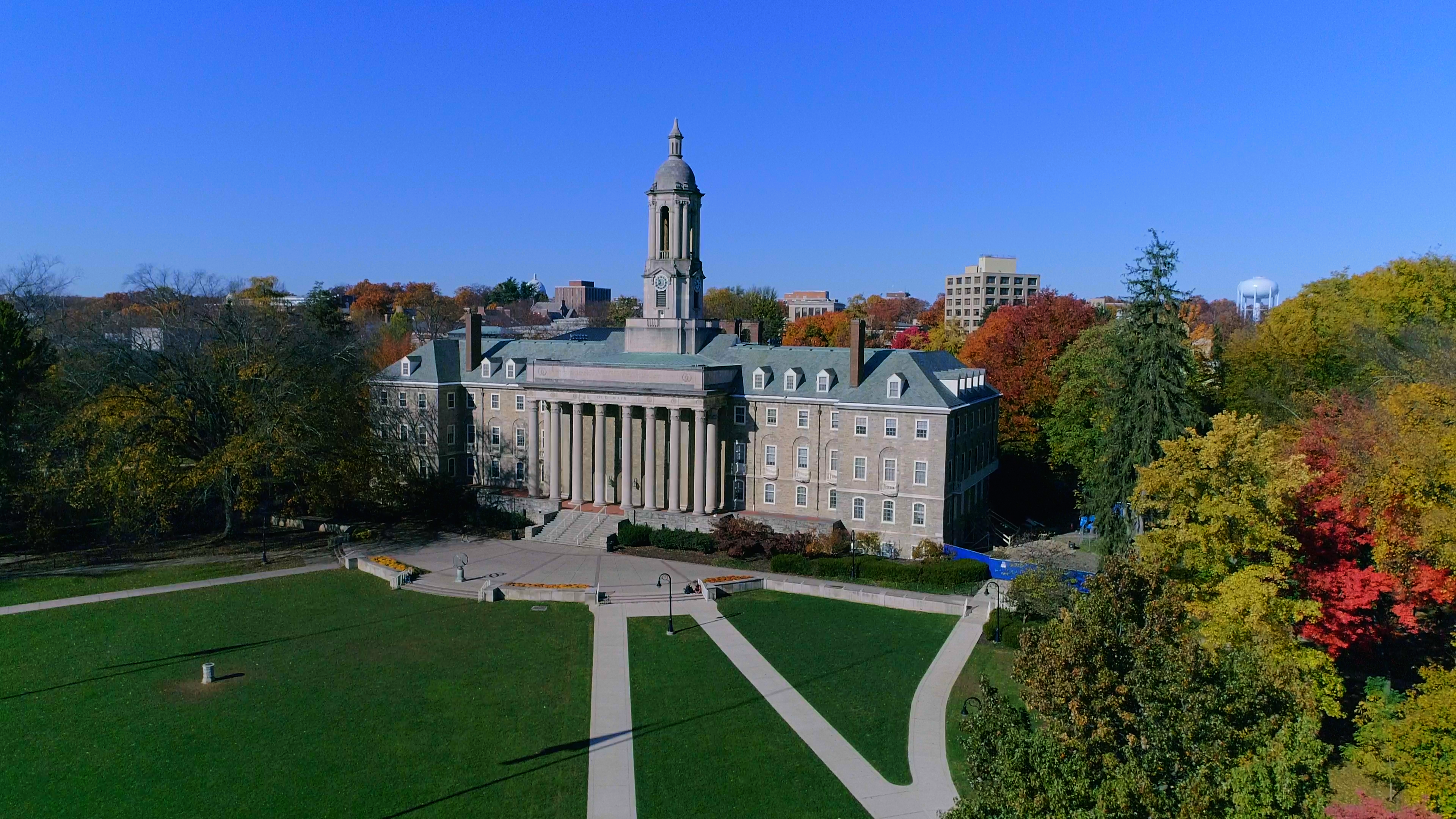 Photo of Old Main at Penn State