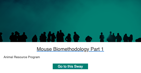 Mouse Biomethodology Part 1