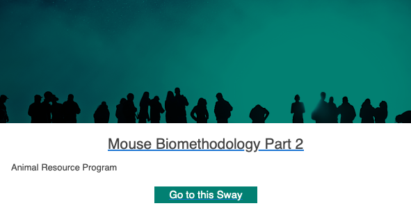 Mouse Biomethodology Part 2